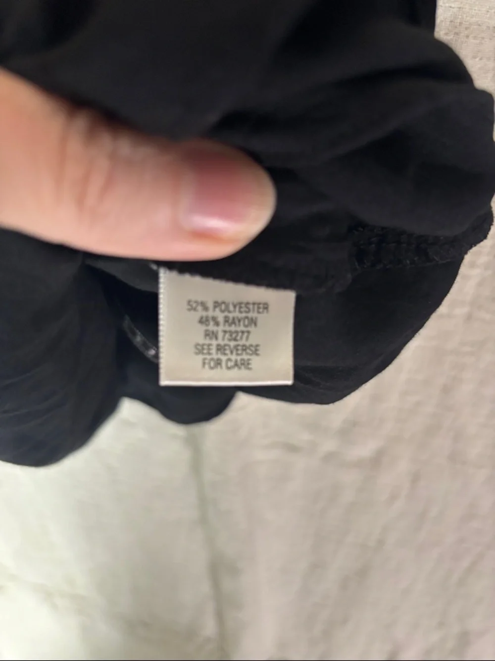 Elle Black Ruffle Racerback Tank - Picture 3 of 4